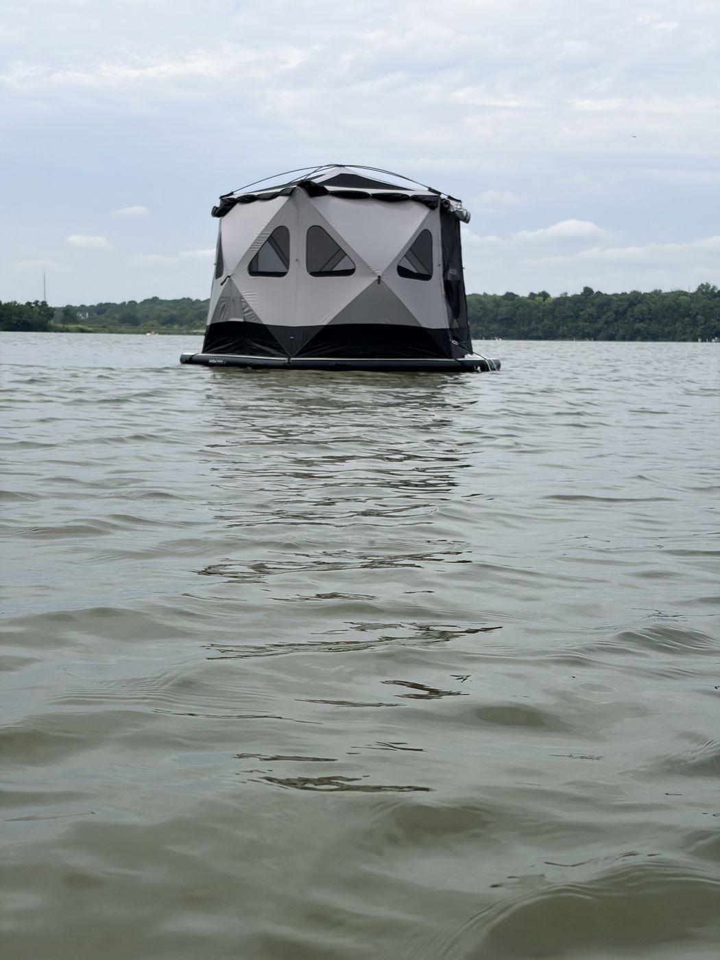 Offline platform on the water